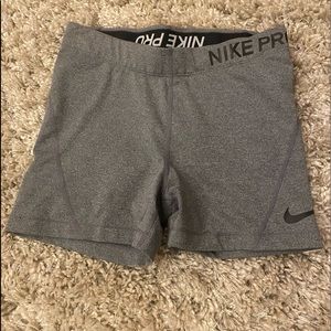 Grey Nike Pros